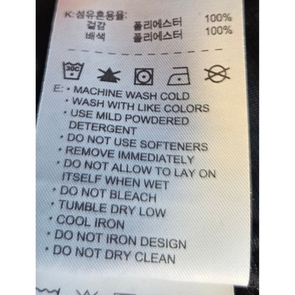 Nike Golf Therma-FIT Full Zip Jacket Black Pink Swoosh Women's XL - Picture 8 of 8